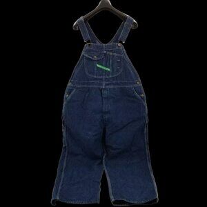 Vintage Key Imperial Overalls Bibs Mens 48X30 Denim Blue Jeans   Workwear